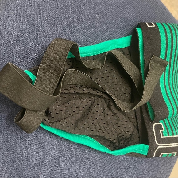 Men's Black and Green sexy jockstrap - Picture 2 of 2